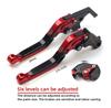 Clutch Lever Set for CBR250RR CBR250 RR 2019-2021 Motorcycle Clutch Brake Lever Expandable Adjustable Folding Lever Handlebar Hand Grip (4)