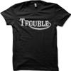 Футболка для байкеров и мотоциклистов, футболка Trouble Custom Motorcyclist 9070