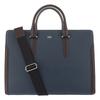 Деловая сумка A4 2WAY Натуральная кожа Spada 724511 Портфель Сумка через плечо Коровья кожа Темно-синий [Takeokikuchi] Мужская [07]