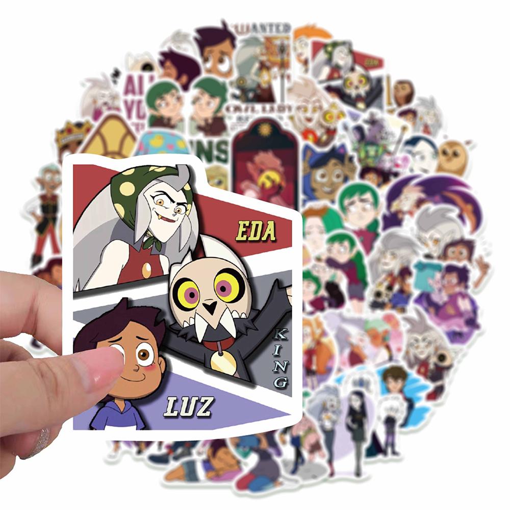 100 шт. новые милые наклейки с изображением совы для ноутбука, бампера, автомобиля, велосипеда, багажа, гитары