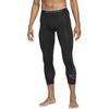 Nike Pro Dri-FIT Slim Fit Длинные брюки для фитнеса Мужские штаны Черные DD1919-010