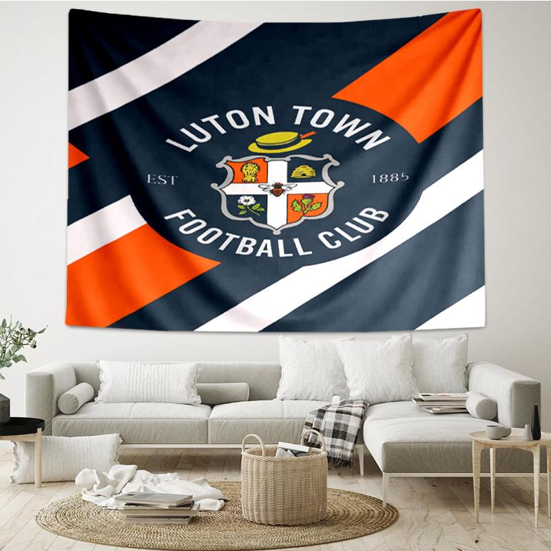 1PC Town Football Club Printed Tapestry Room Decoration Wall Hanging for Living Room Bedroom, dormitory, Birthday and Christmas gifts