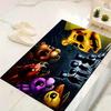 1Pc Five Nights Freddy'S Horror Rug, Office Carpet Indoor Outdoor Doormat, Non-Slip, Comfortable, Living, Christmas Halloween, Xmas Gift Y157