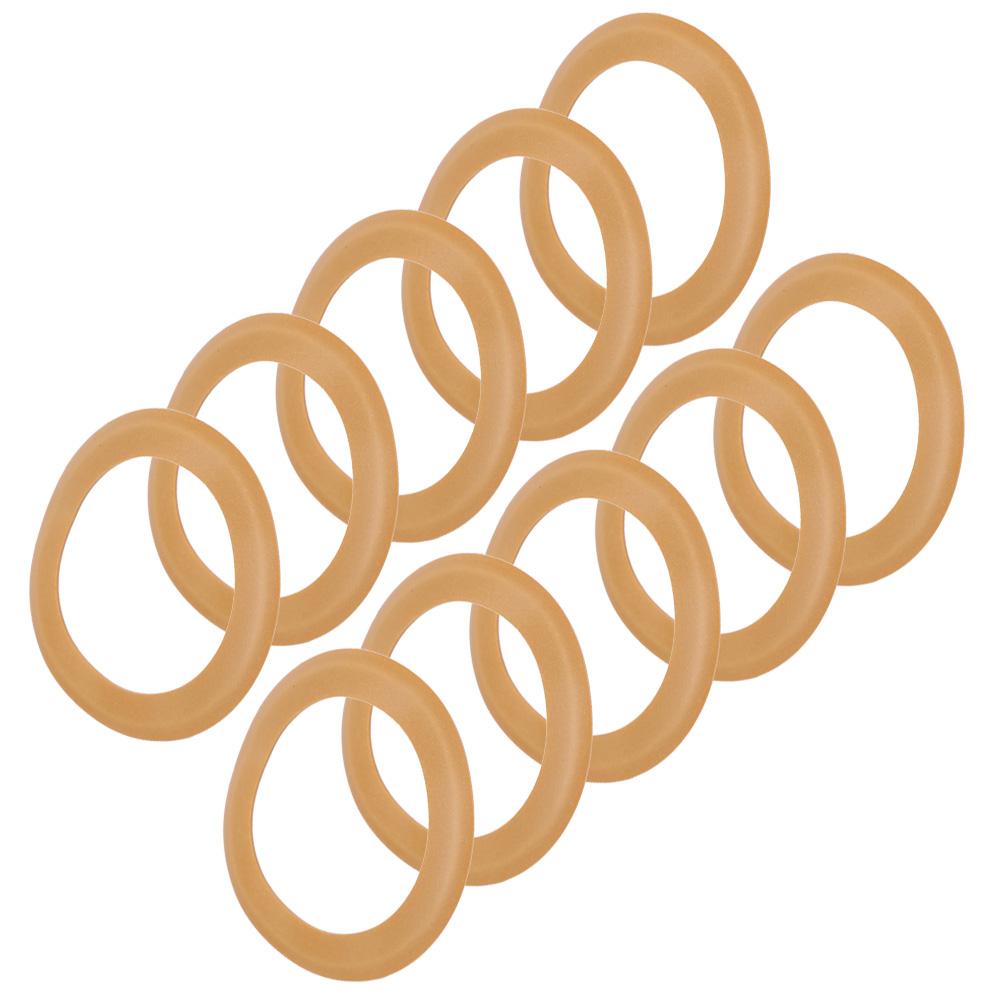 10PCs Rubber Piston Ring Insulated Pump Accessories for 550w Oil‑Free Silent Air Compressor