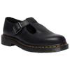 Dr.Martens Polley Коровья кожа Устойчивые к истиранию Низкие Повседневная обувь Унисекс Черный 41408001