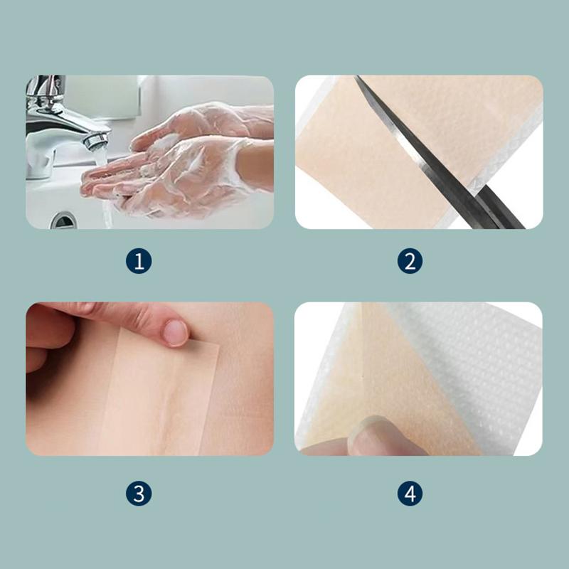 1 рулон силиконового пластыря для удаления келоидных рубцов Полоски для уменьшения рубцов Лечение хирургических рубцов