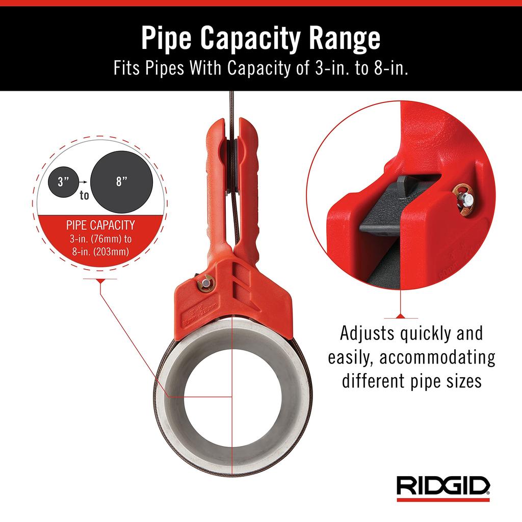 RIDGID Pipe Handle 42478 Belt Wrench