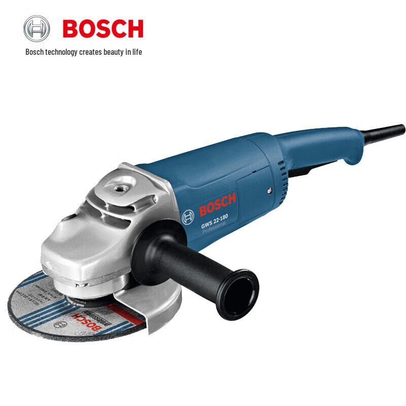 Bosch GWS 2200-180 Professional Angle Grinder CN plug (adapter included)