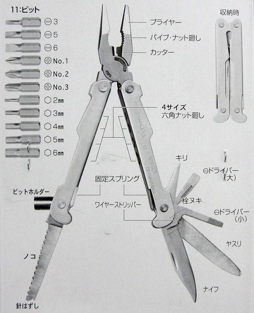 TMC ACTIVE GEAR Super Commander с битами AG-711