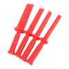 4Pcs Plastic Chisel Scraper Set Non Marring Prevent Strike Tool Safety Remover Red