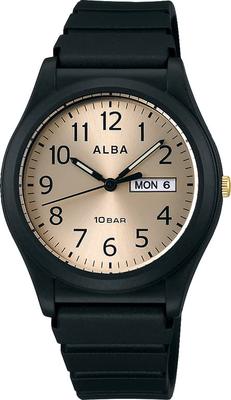 Часы Alba Sport Quartz AQPJ412 Мужские Черные Часы