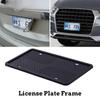 Car Accessories American License Plate Frame Auto Black Silicone Anti-fouling Waterproof Anti-slip License Plate Holder 2025