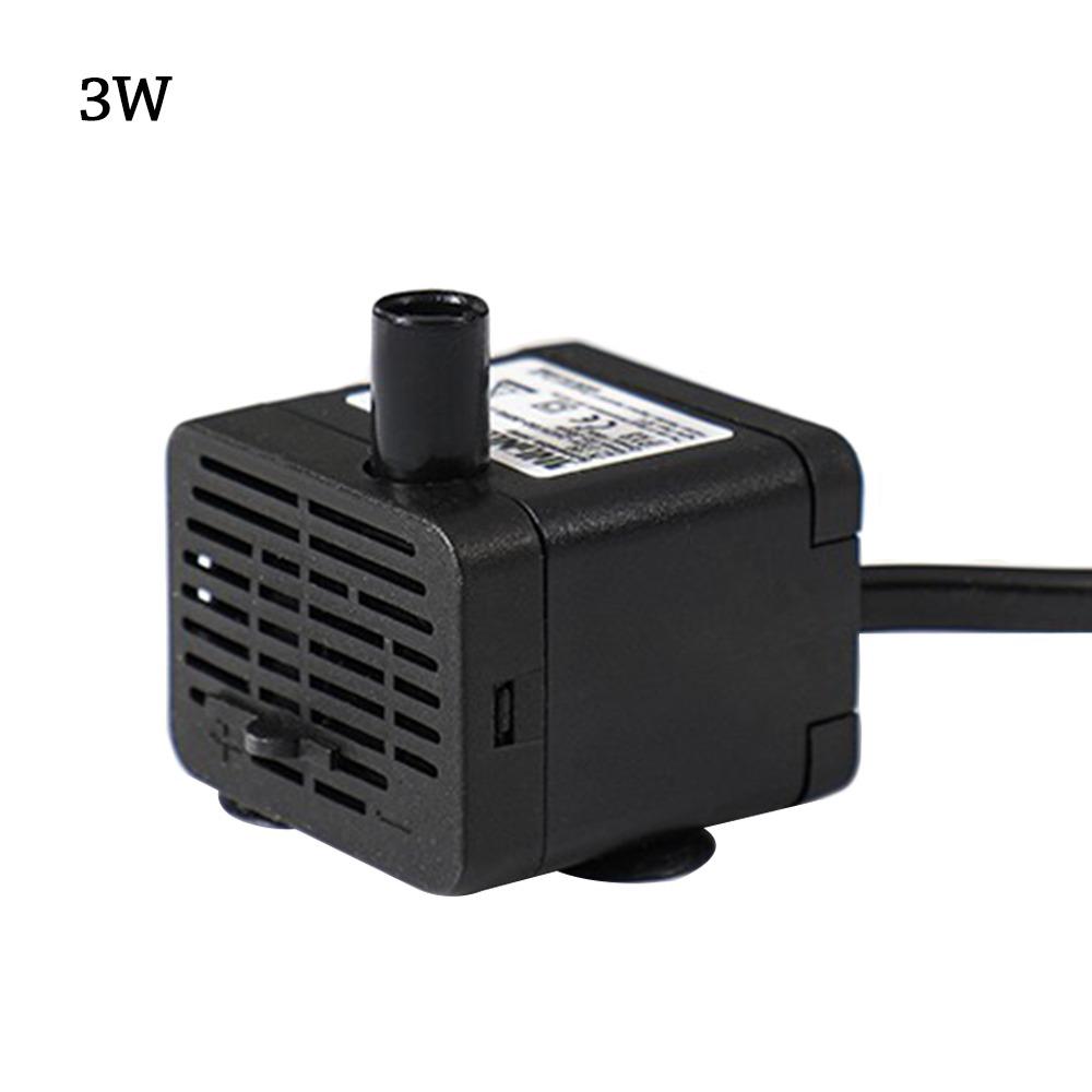 Ultra-Quiet Fountain Pump Submersible Ponds Fountains Fish Tank Filter Pump  Fish Pond Aquarium