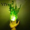 Decorative Fireball for Cosplay Floating Prop, LED Glowing Flame Halloween Handheld Prop Cosplay, Photography Battery Powered Stage Light Party Magic