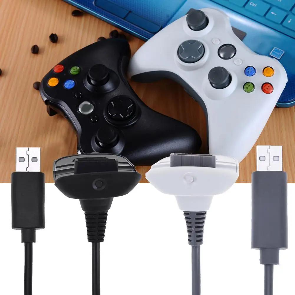 USB Беспроводной Кабель Зарядки Игровой Контроллер Геймпад Джойстик Блок Питания Зарядный Кабель игровые кабели для Xbox 360