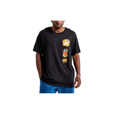 Nike Спортивная футболка JDI Sole Food с принтом Черная DQ1049-010