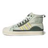adidas Кеды унисекс Neo City из парусины и кожи, нескользящие, износостойкие, средней высоты, для скейтбординга, светло-зеленые, GW6748