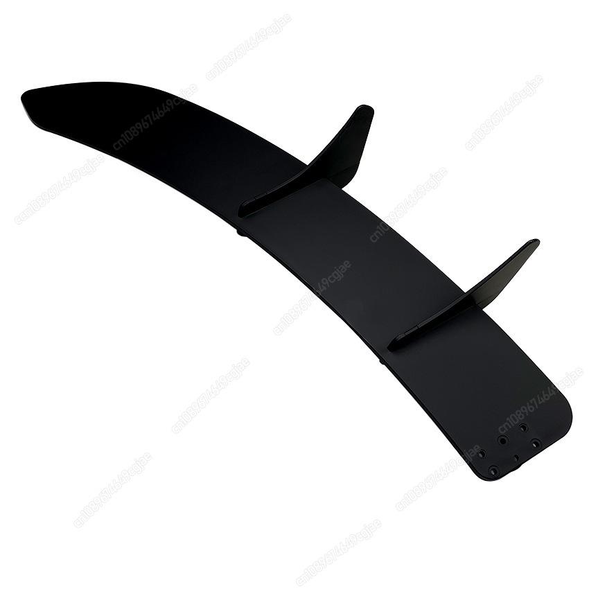 For VW Golf 6 MK6 R R20 2008-2013 Car Rear Bumper Diffuser Tail Splitter Spoilers Protector Guard Lip Glossy Black ABS Bodykits