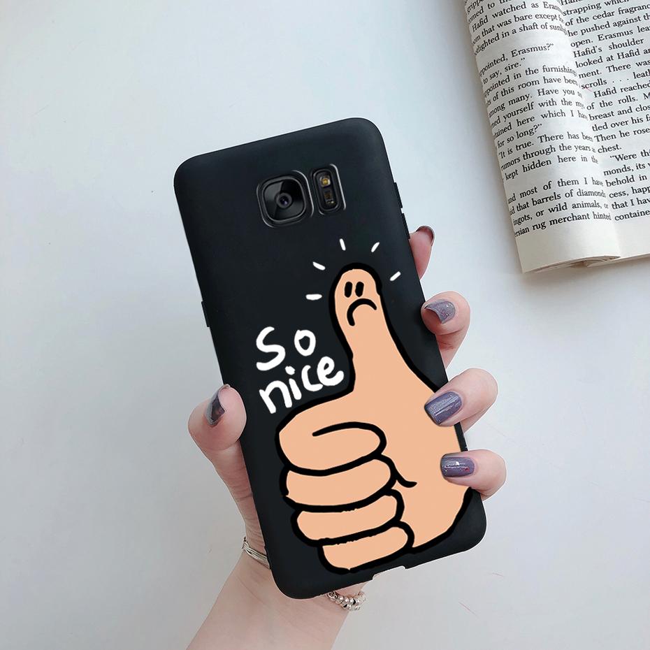 Чехол для samsung galaxy s7 edge s7edge s 7 edge G930 G935F чехол samsung s7 телефон силиконовый милый мягкий защитный задняя крышка чехлы
