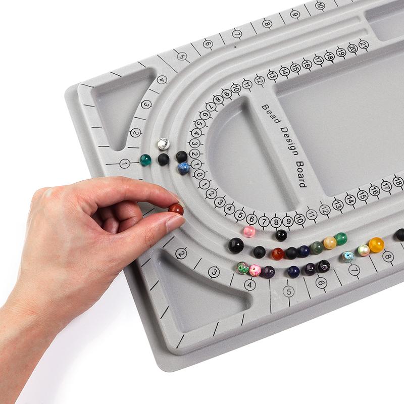 13 стилей Flockeda Bead Board для браслета, ожерелья, лотка, бисерные аксессуары, измерительные инструменты, поделки для изготовления ювелирных изделий своими руками
