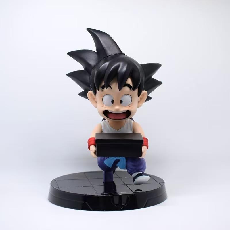 Аниме Dragon Ball Z Детство Гоку Милая Фигурка Действия Сцена Статуэтка из ПВХ Модель Игрушка Декор Детский День Рождения Подарок
