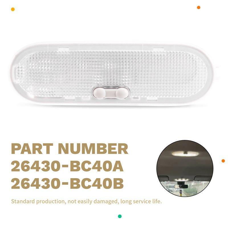 Ceiling Light Reading Lamp 26430-BC40A 26430-BC40B 26430-2FJ0A For Nissan Micra K12E Acenta 2002 Qashqai I 1.6 2006