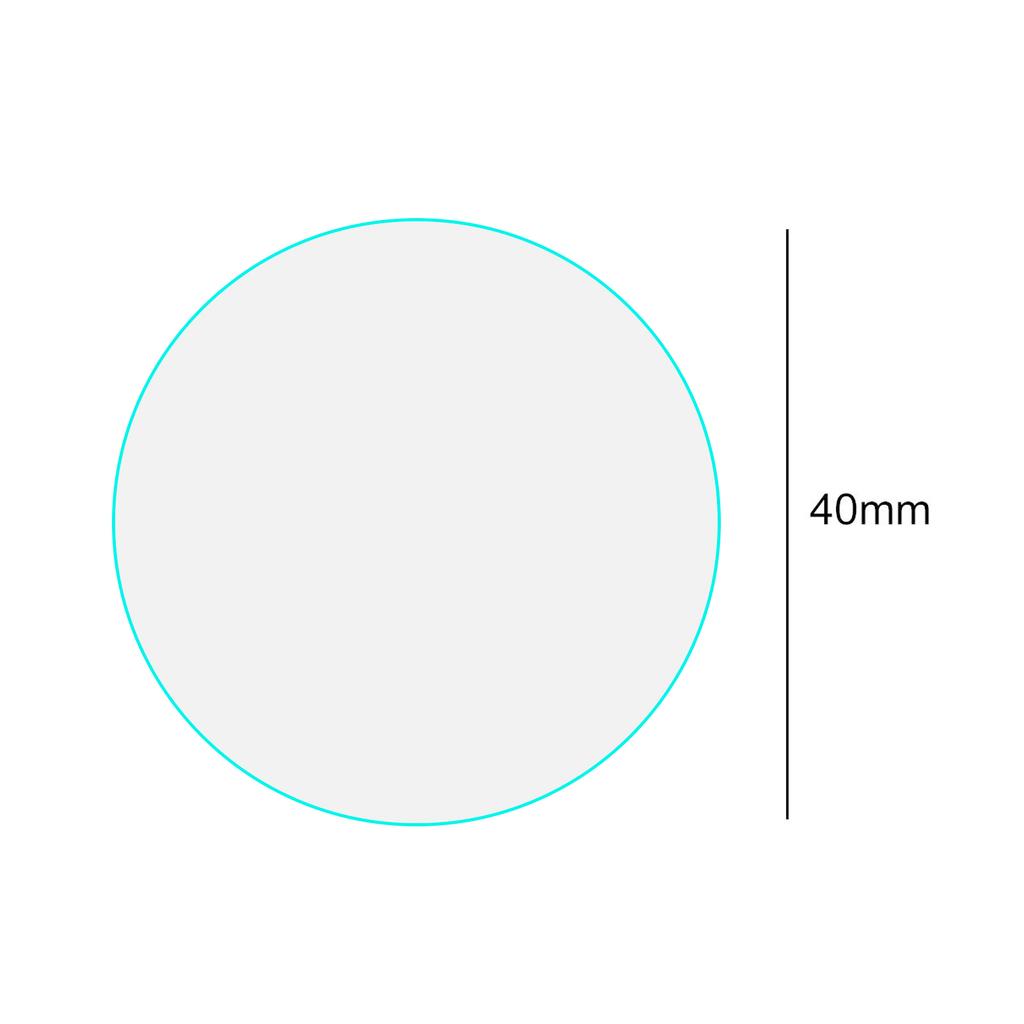 3 Pcs Tempered Glass Film Compatible for Samsung Galaxy Watch4 40mm 44mm Screen Protector