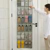 24/28 Grid Shoes Organizer Door Storage Holder Hanging Shoe Rack for Women Men
