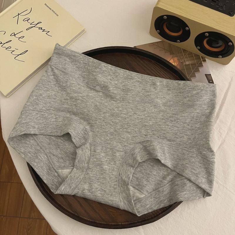 Трусы средней талии, нижнее белье из чистого хлопка больших размеров для женщин, удобные трусики-треугольники из хлопка с промежностью