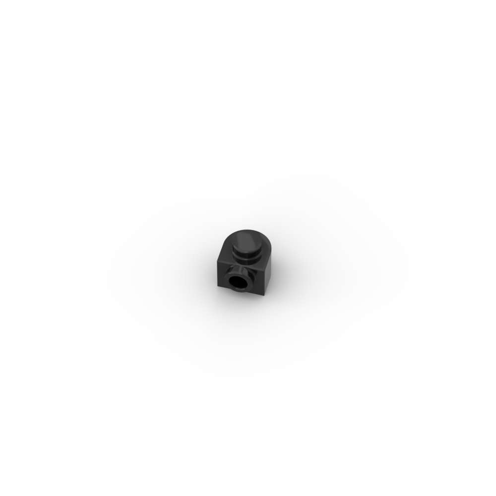 MOC 10 ШТ 3386 Круглые 1x1x2/3 Полукруглые Строительные Блоки Упаковка Расширенная С Боковыми Штырьками Детали Игрушка Подарки на День Рождения Детей