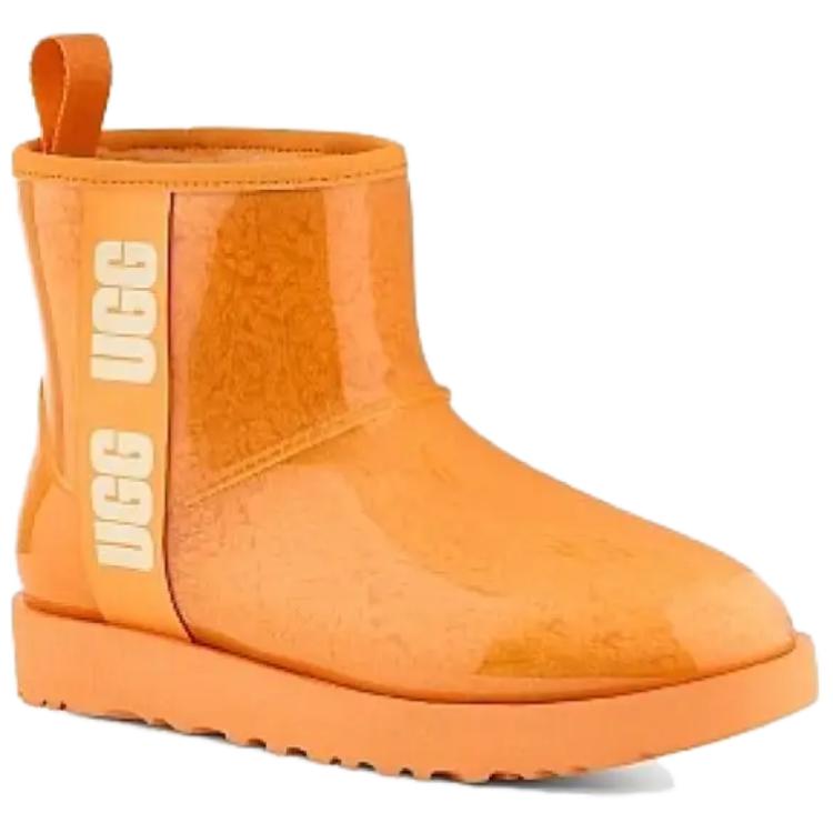 UGG CLASSIC CLEAR MINI Abrasion Resistant Short Snow Boots Women's Yellow 1113190-PPNG