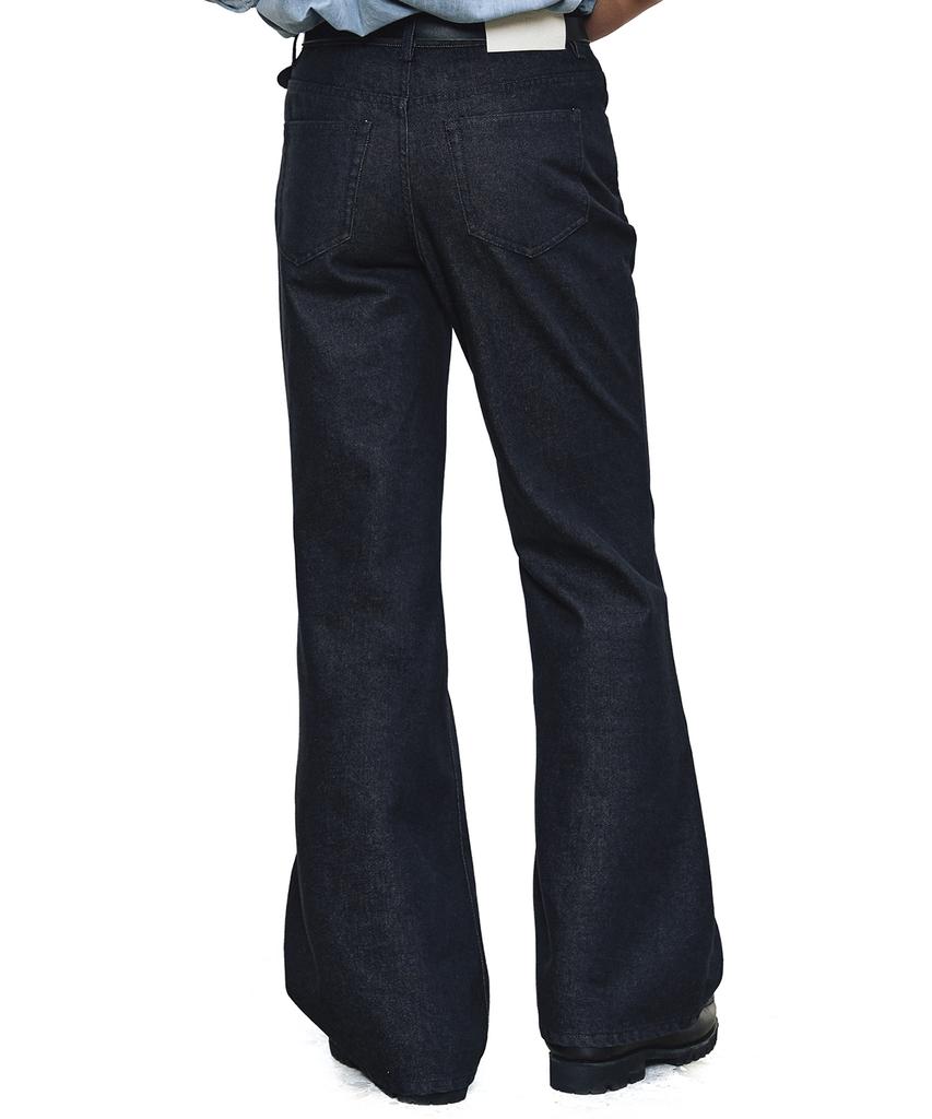 DECET Loose Flared Jeans Dcpt066Cpindigo