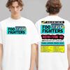 Foo Fighters Take Cover Tour 2026 Queens Of The Stone Age Хлопковая футболка 100% Мужская Женская Футболки Топ