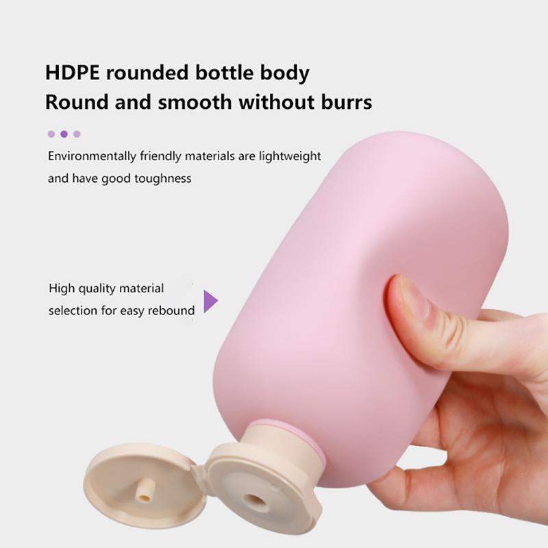 Пустой пластиковый флакон для шампуня с дозатором, флаконы для косметики класса люкс, многоразовые бутылки с дозатором из полипропилена, ящик для хранения в ванной комнате