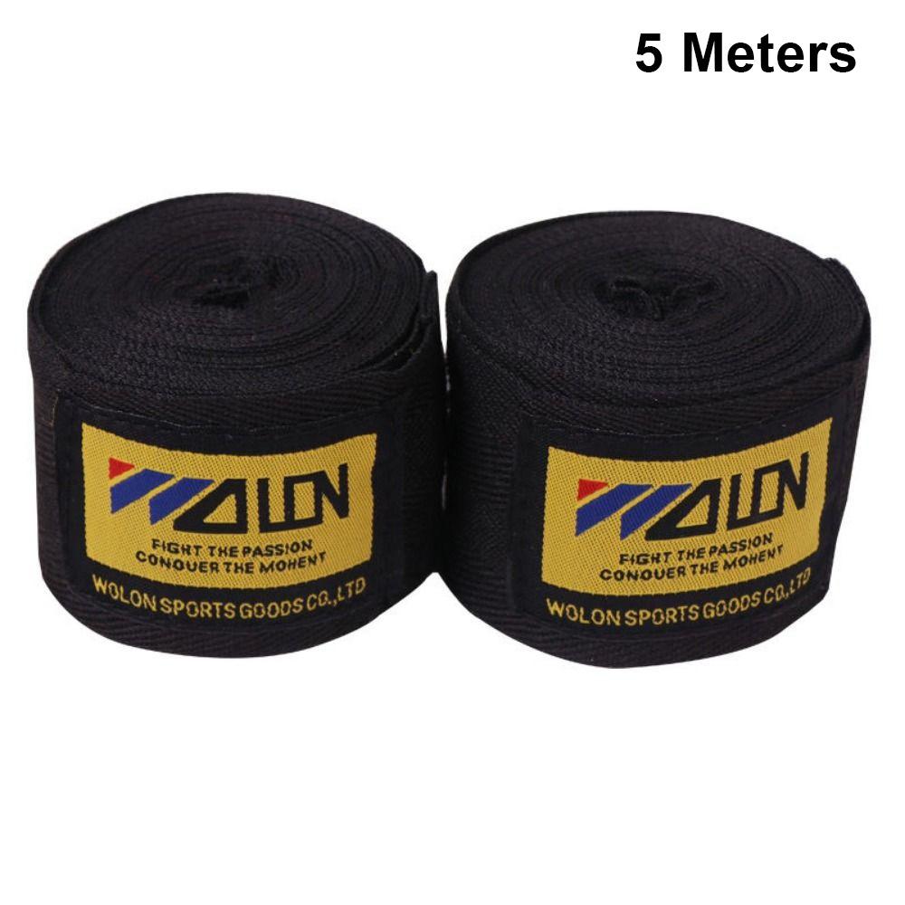 1Pair Wrist Boxing Bandage Sanda Kick Sports Strap Durable Hand Wraps Belt