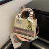 Сумка женская новая простая и модная большой вместимости с принтом женская сумка шелковый шарф сумка принцессы Дианы
