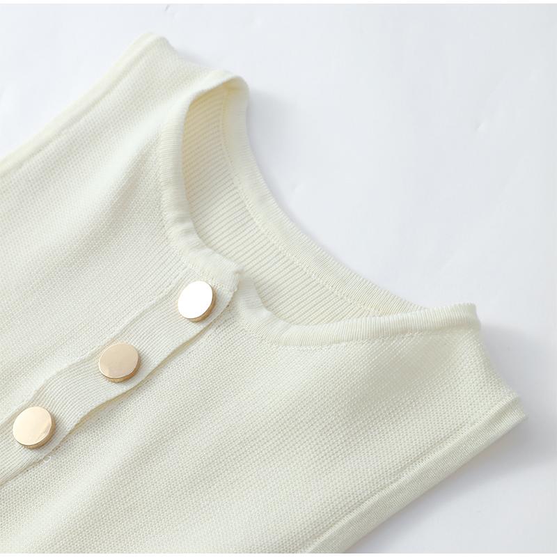 Элегантное однобортное платье с искусственными карманами Y2k, женская мода, трикотажные тонкие платья в стиле ретро, ​​женская летняя шикарная офисная женская одежда с разрезом