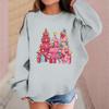 Children's Fashionable Casual Long-sleeved Loose Christmas Print Pullover Sweatshirt