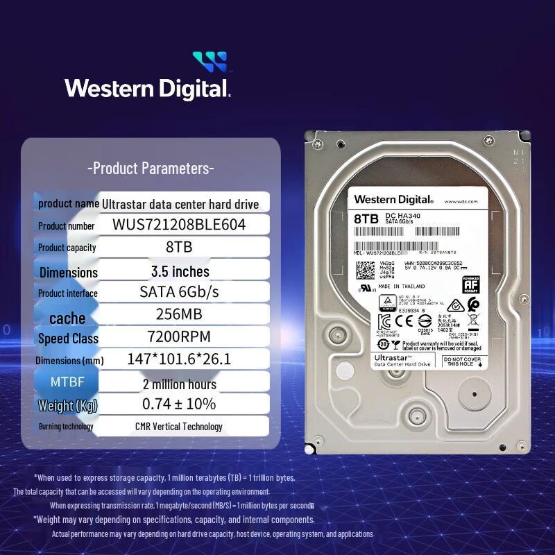 HIKVISION Western Digital Enterprise Server Hard Drive