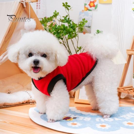 Теплая зимняя одежда для собак, толстое флисовое пальто для собак, термокуртка для домашних животных, комбинезон для холодной погоды для маленьких собак