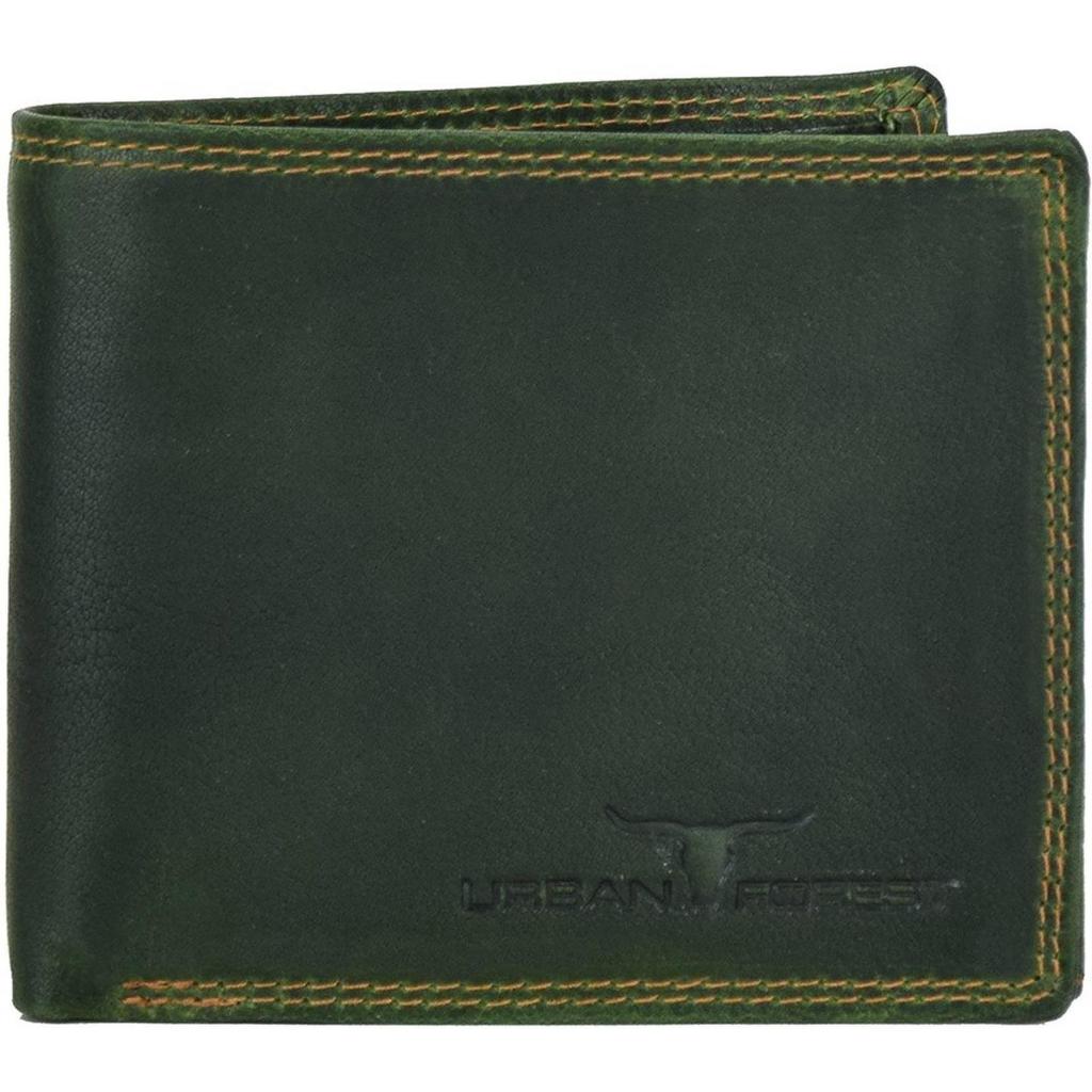 Мужской кошелек из натуральной кожи - стандартный размер (7 слотов для карт)