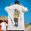 3d Hip Hop Monkey Print Short Sleeve T-Shirt For Men Street Trend Man Clothes Funny Men's T-Shirt Summer Casual Quick Dry Tees