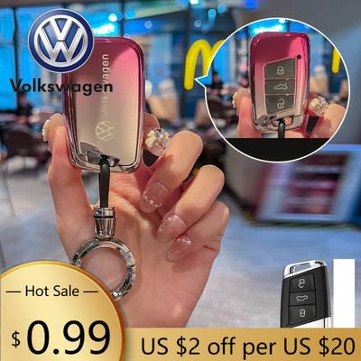Для VOLKSWAGEN VW Fashions Чехол-держатель из ТПУ для автомобильного ключа Защитный корпус Для VW Volkswagen Magotan Passat B8 Tiguan MK2 CC Mag