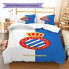 Espanyol Pattern Bedding Set Quilt Cover Pillowcase Home Decor Gift (1 * duvet cover + 2 * pillowcase, without core)