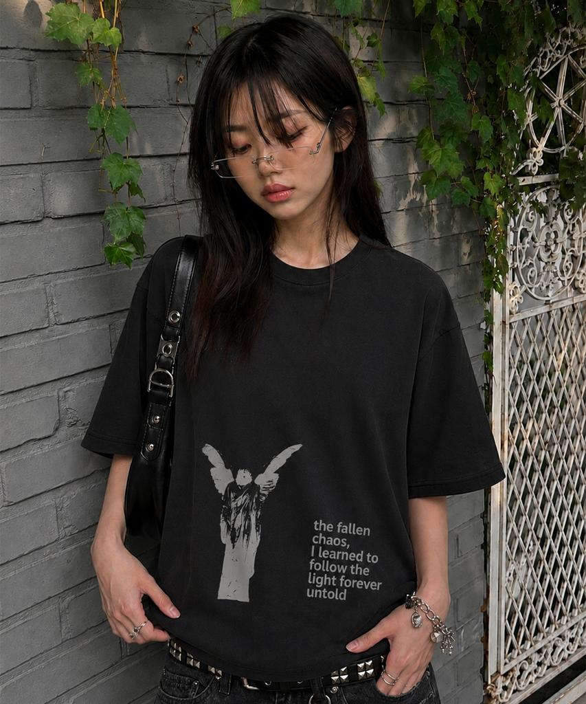 SAINTPAIN Sp Paranoid Short Sleeve T-Shirt Black