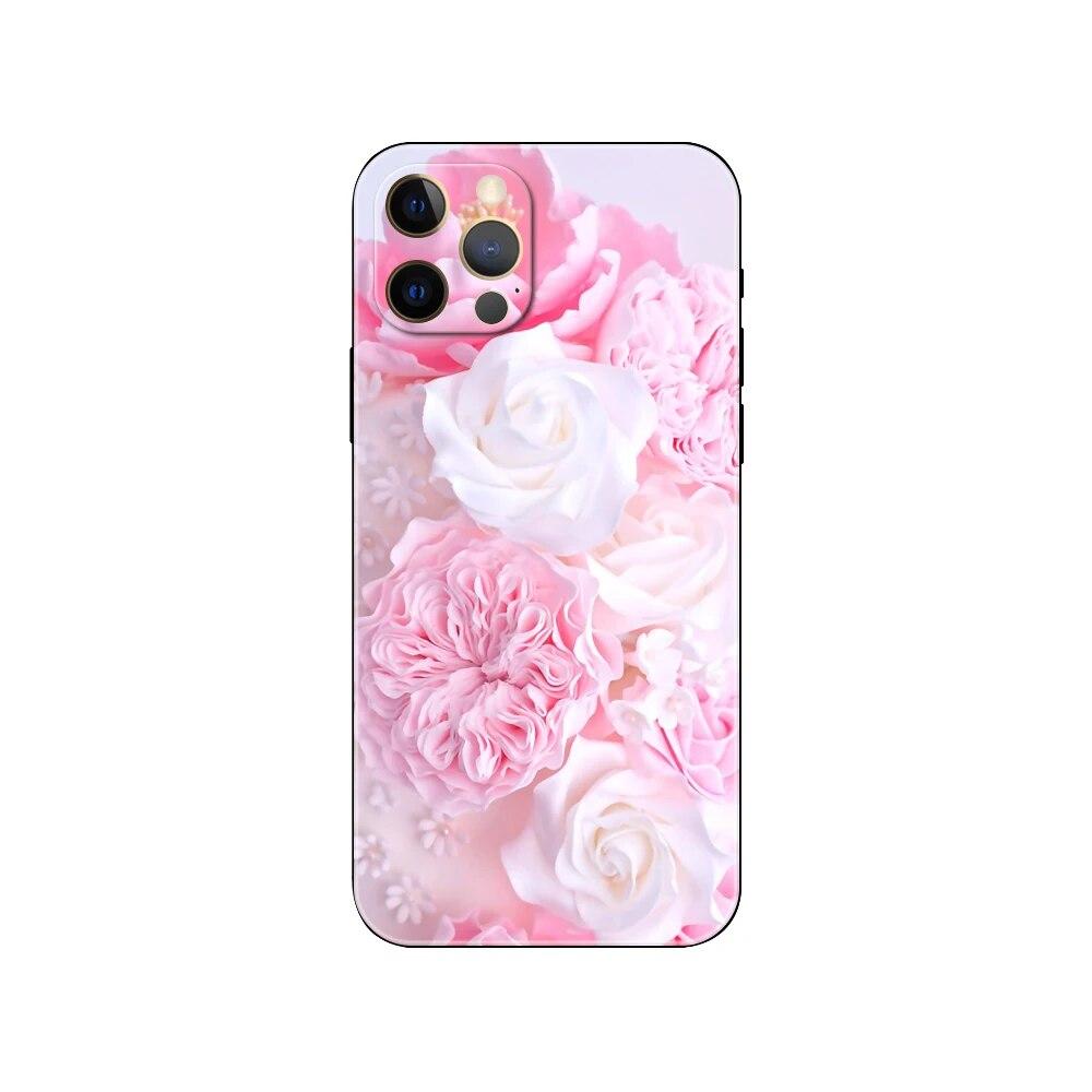 Чехол для телефона со свежим цветком для iPhone Samsung Galaxy Redmi Xiaomi Oppo OnePlus Note SA 7 8 9 10 11 12 13 14 20 21 22 23 53 54 Pro Max Plus Ultra