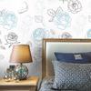 Waterproof PVC Self-adhesive Wallpaper Bedroom Background Wall Furniture Renovation Sticke