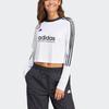 adidas Женская футболка с рукавом реглан Белая IP1697