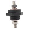 3/8 дюйма Панельные Коннекторы Клемм Аккумулятора DC12V Надежные Эффективные для Систем Питания Автомобилей Лодок Яхт Черный