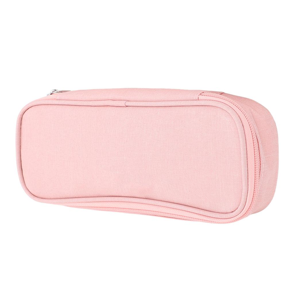 Big Capacity Pencil Case Pouch Pen Case Simple Stationery Bag with Mesh Pocket for Teens Adults Student School College